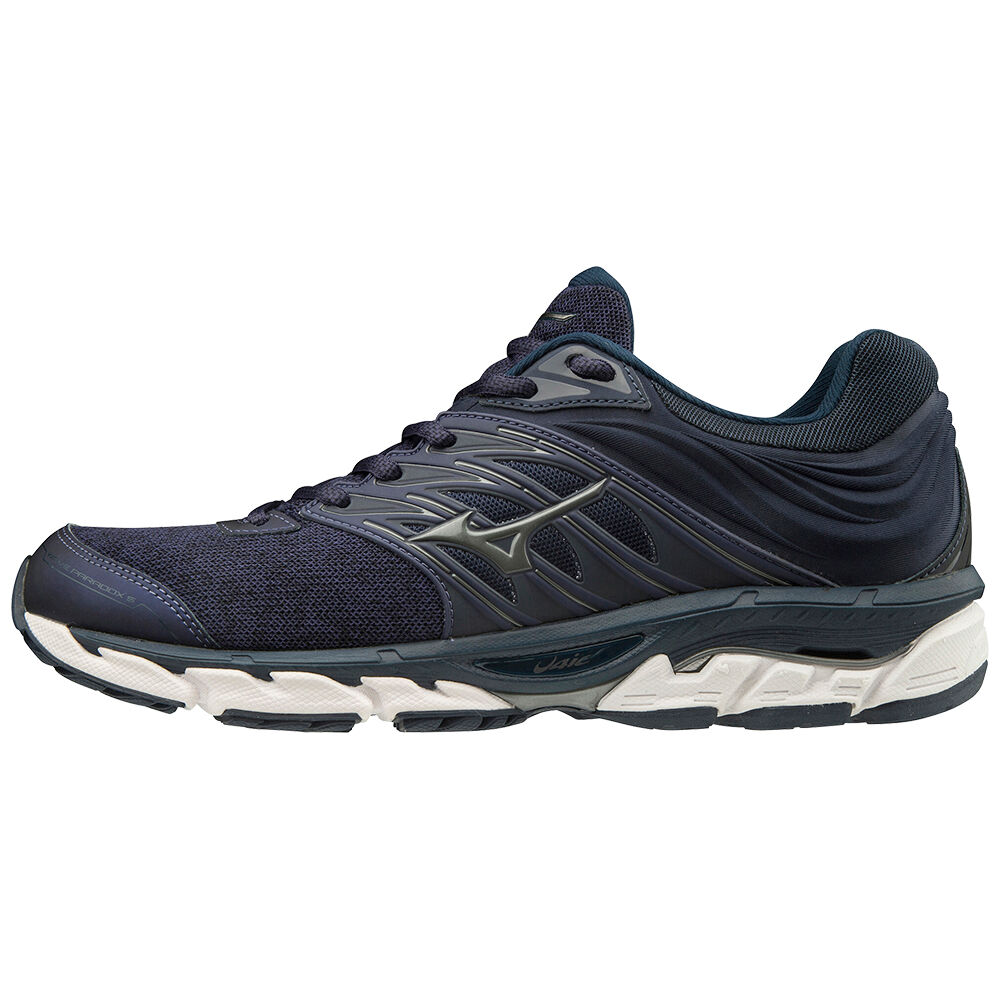 Mizuno Men's WAVE PARADOX 5 Running Shoes Navy (J1GC184058-ECB)